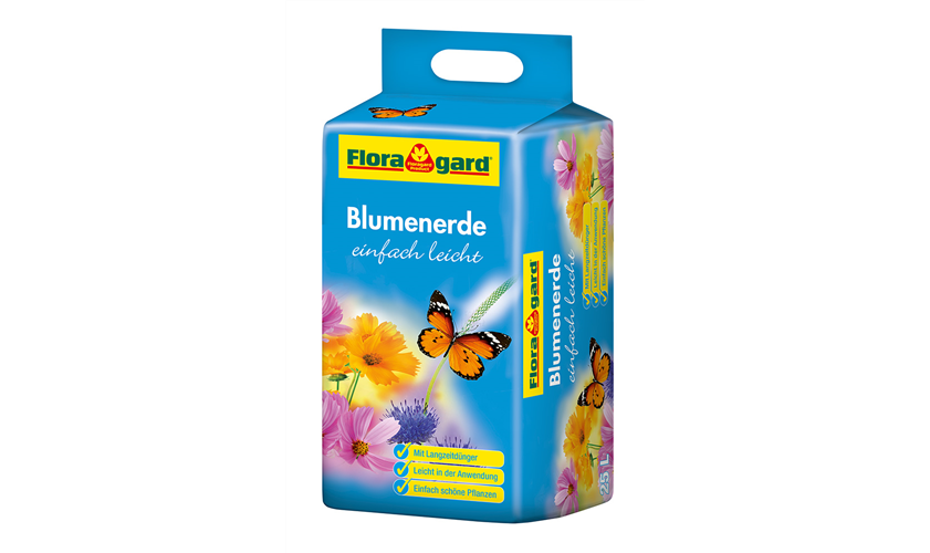 Floragard Blumenerde einfach leicht