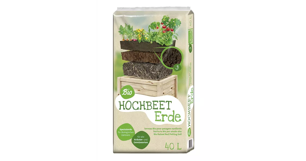 Bio Hochbeet Erde - Floragard | ... und alles blht auf! Blumenerden und  Substrate