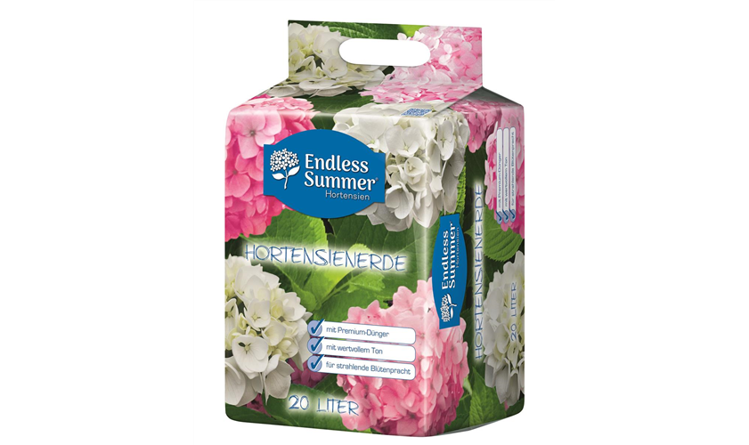 Endless Summer Hydrangea white & pink potting soil