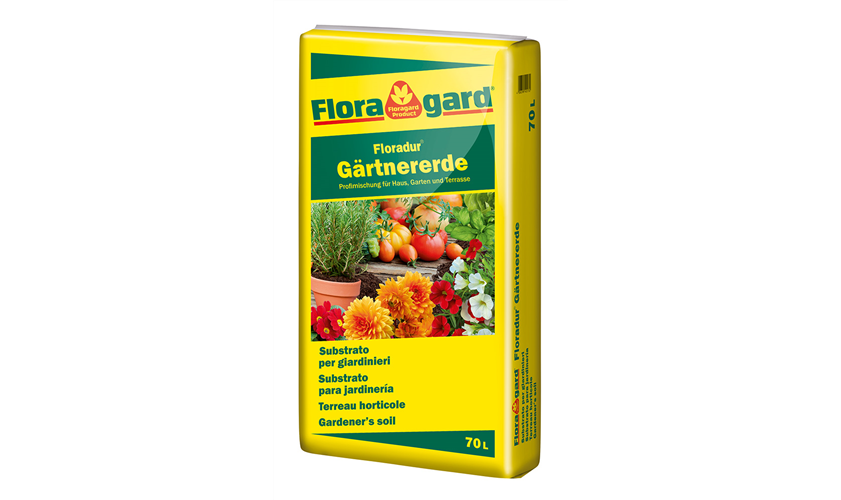 Floradur® Gärtnererde Gemüse u. Tomatenerde