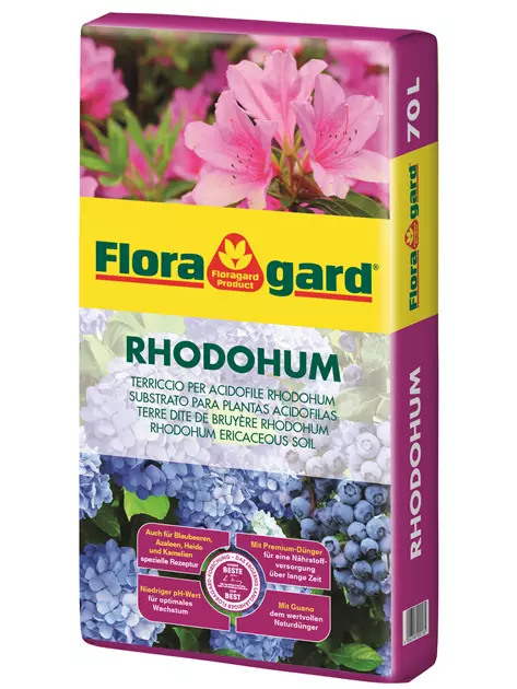 Floragard Rhodohum - Floragard | ... und alles blht auf! Blumenerden und  Substrate