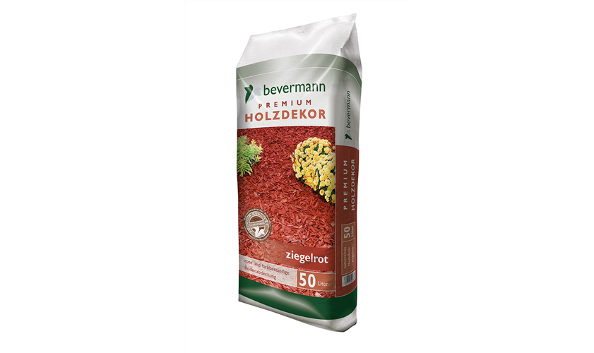 Holzdekor (Ziegelrot)
