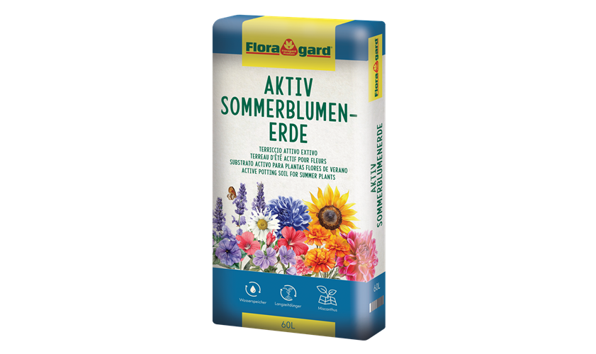 Floragard Aktiv Terreau pour fleurs d’été