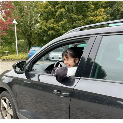 Reise mit dem Außendienst