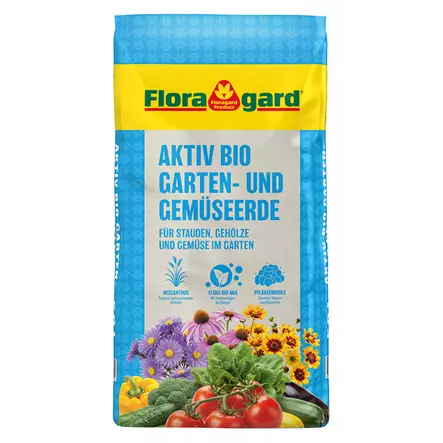 Floragard Aktiv Bio Garten- und Gemüseerde