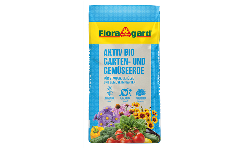 Floragard Aktiv Bio Garten- und Gemüseerde
