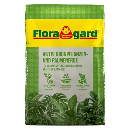 Floragard Terreau actif pour plantes vertes