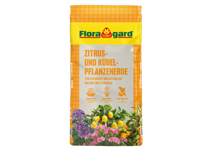 Floragard Terriccio per Agrumi e Piante da Fioriera