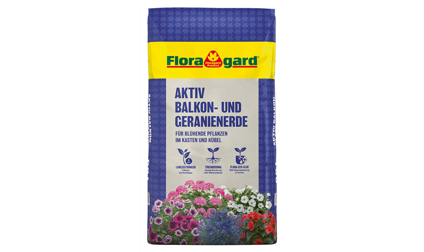 Floragard Active Balcony and Geranium Soil
