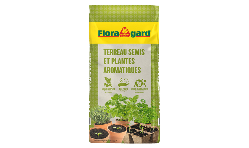 Floragard Terreau Semis et plantes aromatiques UAB