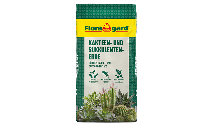 Floragard Terriccio per Cactus e Succulente