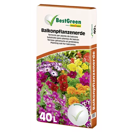 BestGreen Terriccio per piante da balcone