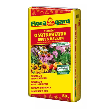 Floradur Substrato para jardíneria huerto y balcon