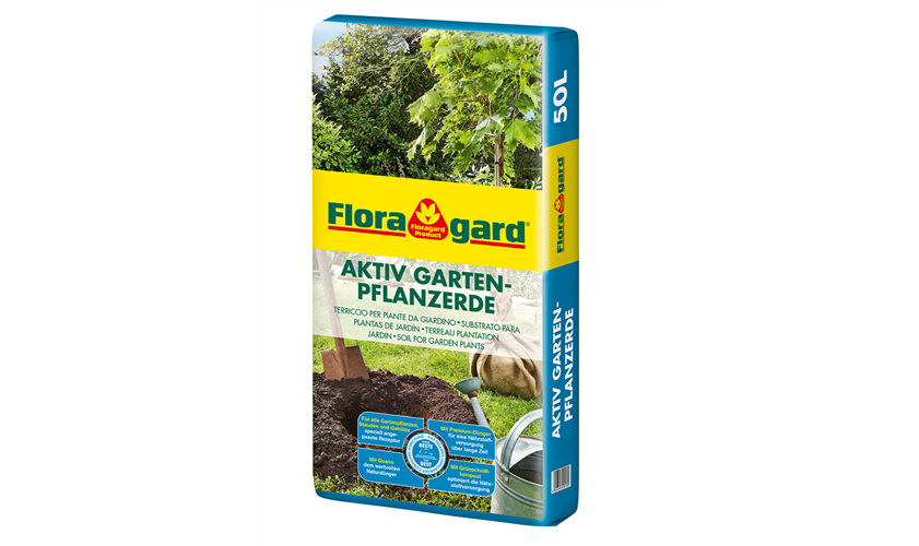 Floragard Active soil for garden plants