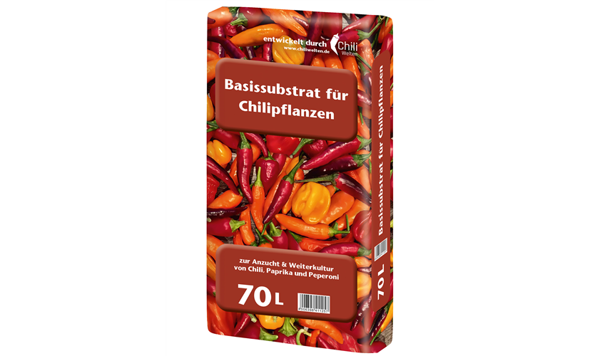 Basissubstrat für Chilipflanzen