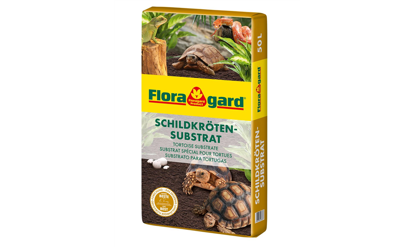Floragard Le substrat spécial pour tortues