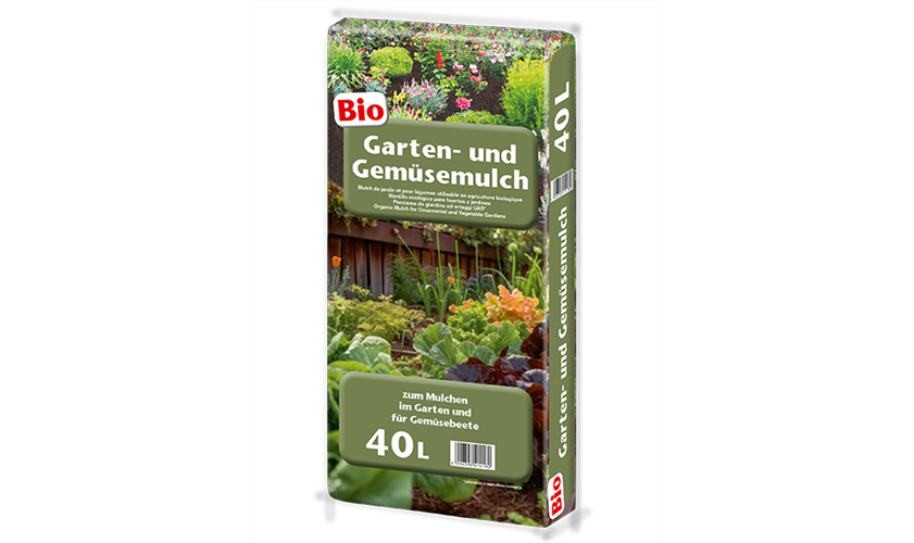 Organic mulch for ornamental and vegetable gardens