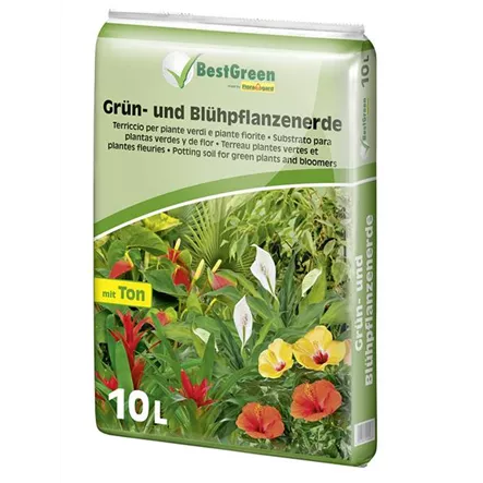 BestGreen Substrato para plantas verdes y plantas con flor