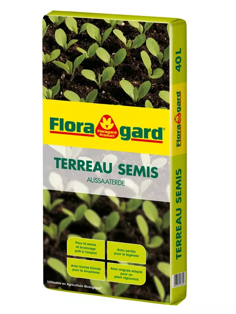 Terreau Semis UAB - Floragard   und alles blüht auf! Blumenerden und  Substrate