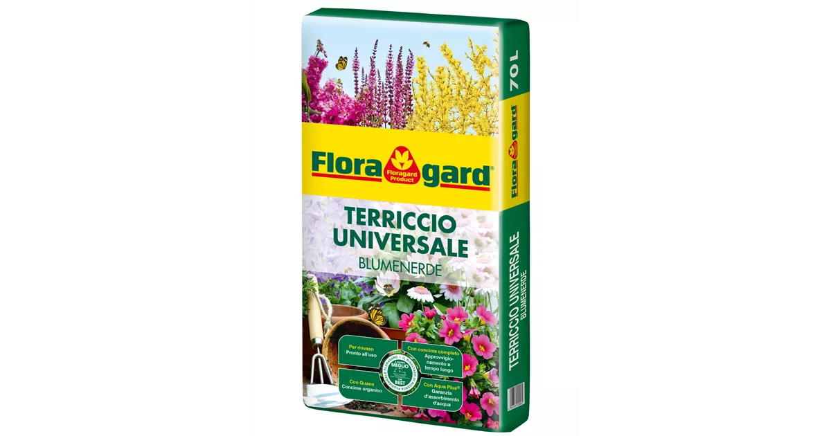 Terricci, Substrati & Inerti: Terriccio hobbistico per orchidee  (Orchideenerde - Floragard) (5 lt)