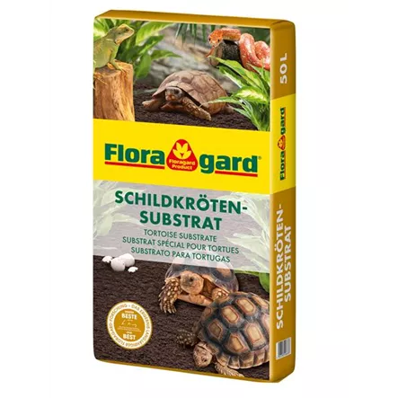 Floragard Le substrat spécial pour tortues