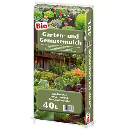 Bio Garten- und Gemüsemulch