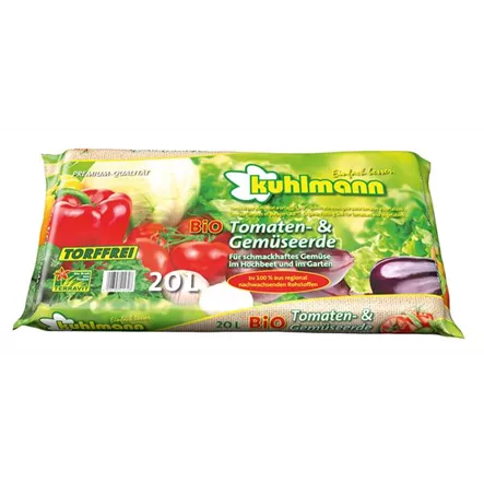 Kuhlmann Bio Tomaten- und Gemüseerde torffrei